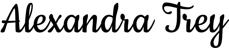 Naturopathe Alexandratrey Logo Noir Fond Transparent