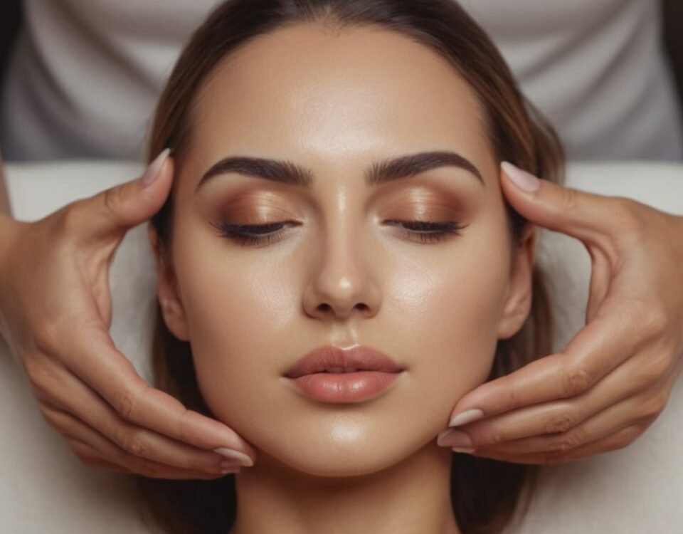 Soin de la peau avec lifting énergétique chinois et alimentation