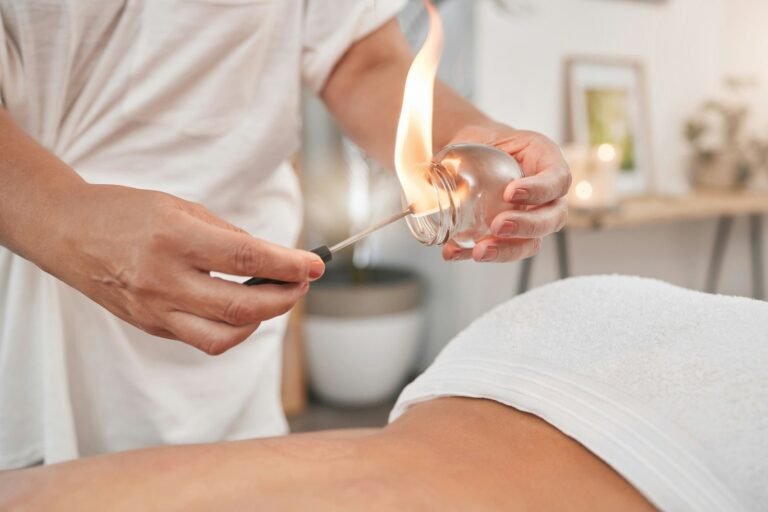 Spa Cupping Therapy And Flame To Relax Stress And Tension Release Alternative Medicine Wellness 1 1 1 1 1 1 1 1 1